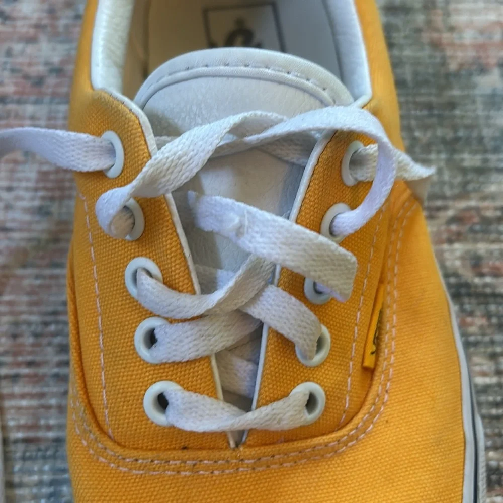 Vans Yellow Canvas Sneakers